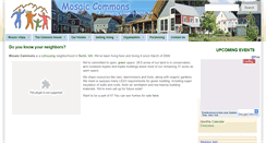 Desktop Screenshot of mosaic-commons.org
